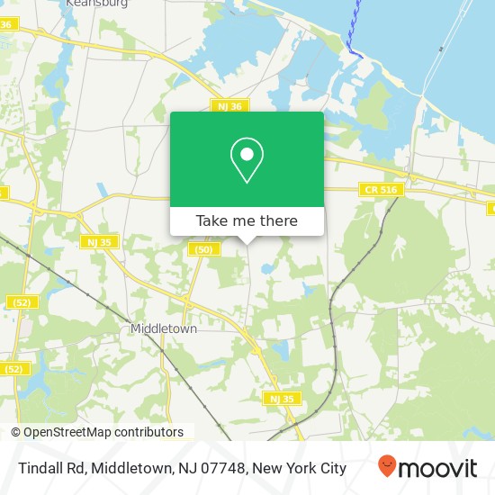 Tindall Rd, Middletown, NJ 07748 map