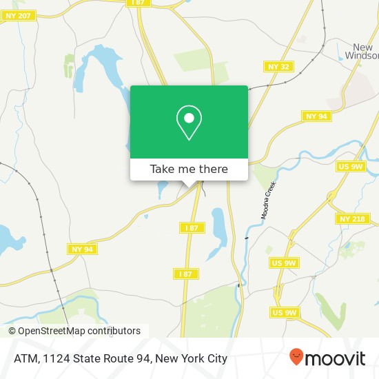 Mapa de ATM, 1124 State Route 94