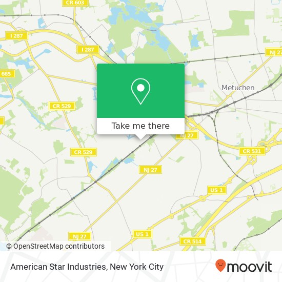 Mapa de American Star Industries