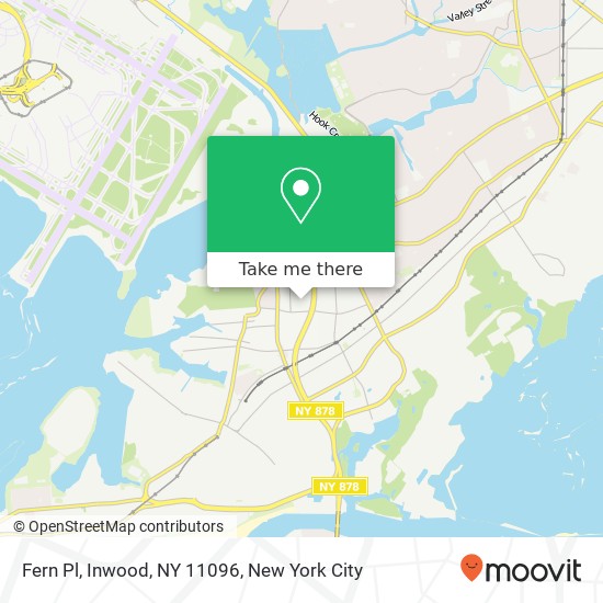 Fern Pl, Inwood, NY 11096 map