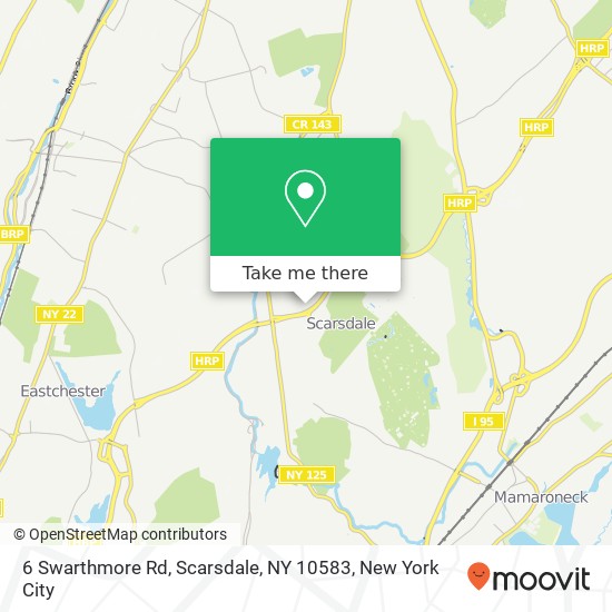 6 Swarthmore Rd, Scarsdale, NY 10583 map