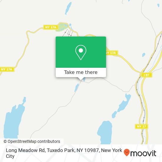 Long Meadow Rd, Tuxedo Park, NY 10987 map