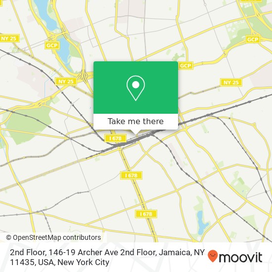 Mapa de 2nd Floor, 146-19 Archer Ave 2nd Floor, Jamaica, NY 11435, USA