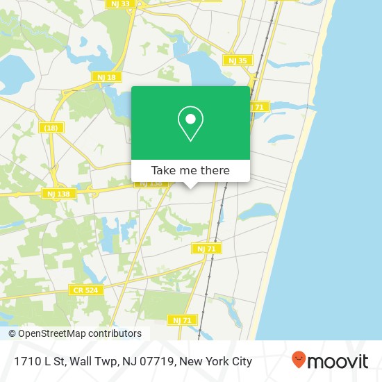 1710 L St, Wall Twp, NJ 07719 map