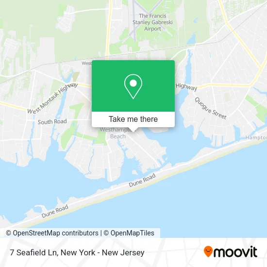 Mapa de 7 Seafield Ln