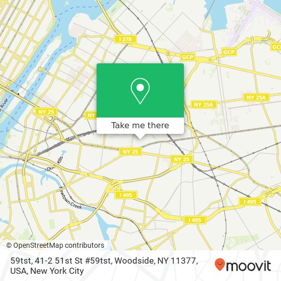 59tst, 41-2 51st St #59tst, Woodside, NY 11377, USA map