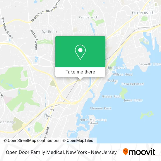Open Door Family Medical map