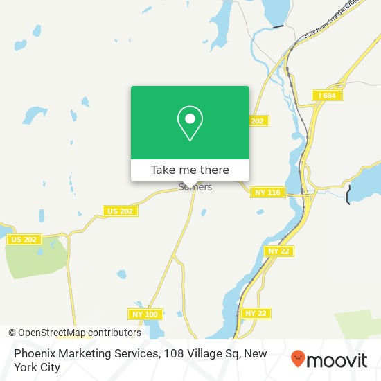 Phoenix Marketing Services, 108 Village Sq map
