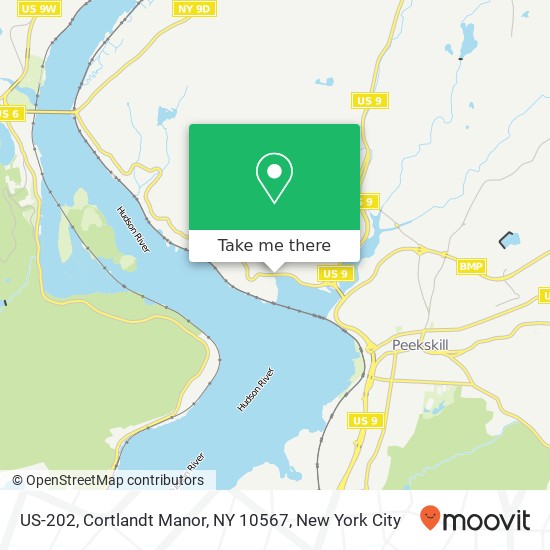 US-202, Cortlandt Manor, NY 10567 map