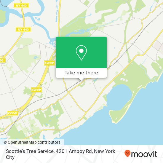 Scottie's Tree Service, 4201 Amboy Rd map