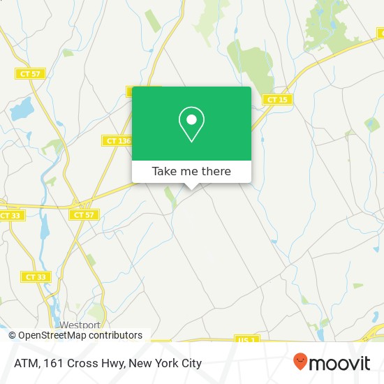 ATM, 161 Cross Hwy map