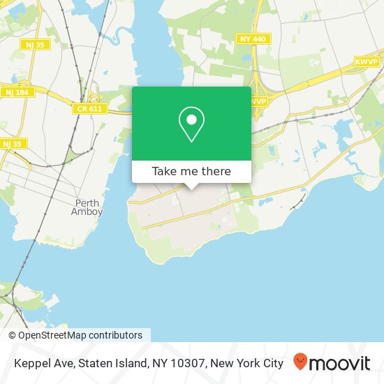 Mapa de Keppel Ave, Staten Island, NY 10307