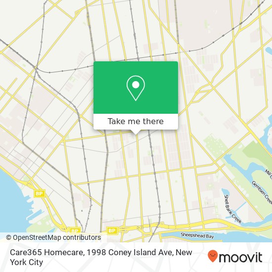 Care365 Homecare, 1998 Coney Island Ave map