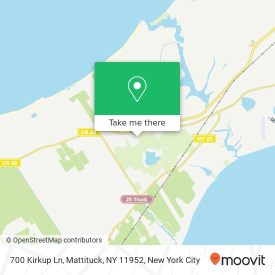 Mapa de 700 Kirkup Ln, Mattituck, NY 11952