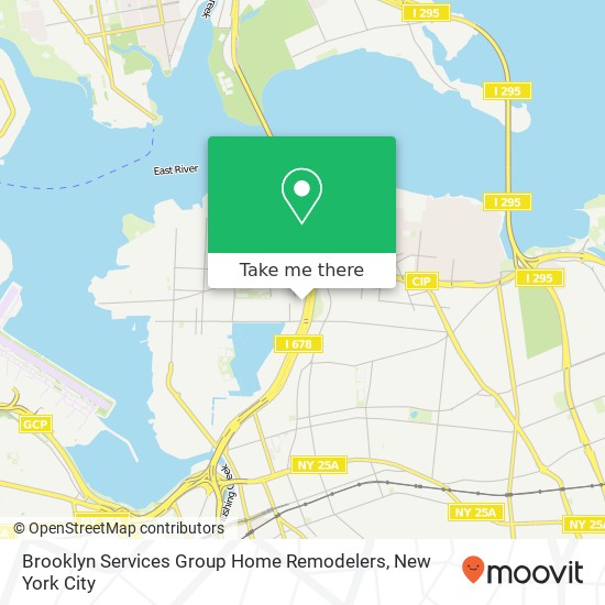 Mapa de Brooklyn Services Group Home Remodelers