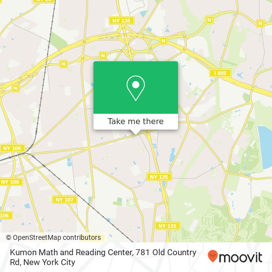 Kumon Math and Reading Center, 781 Old Country Rd map