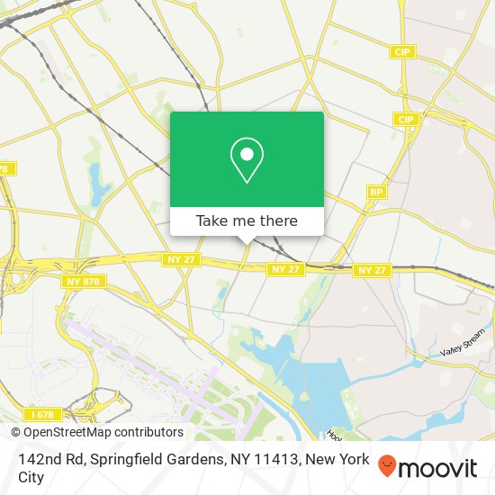 Mapa de 142nd Rd, Springfield Gardens, NY 11413
