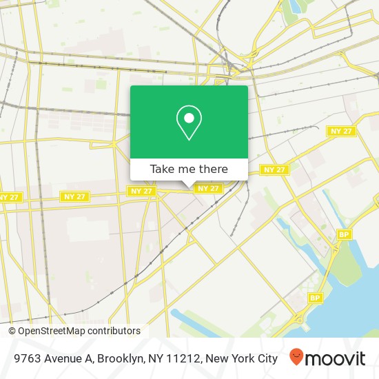 9763 Avenue A, Brooklyn, NY 11212 map