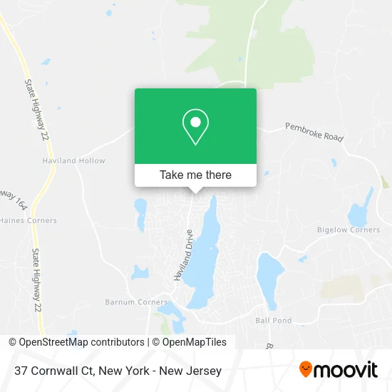 37 Cornwall Ct map