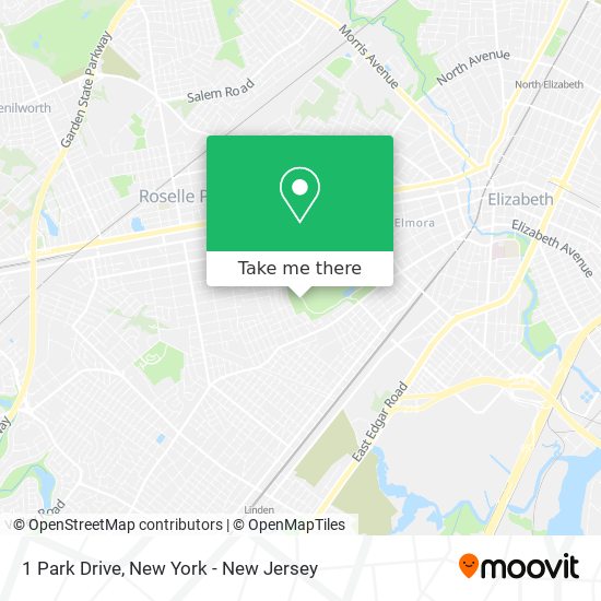 1 Park Drive map