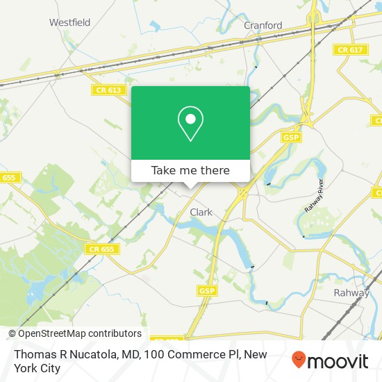 Thomas R Nucatola, MD, 100 Commerce Pl map