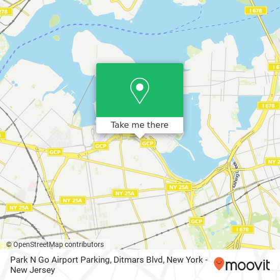 Park N Go Airport Parking, Ditmars Blvd map