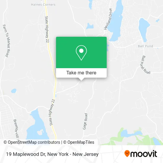 19 Maplewood Dr map