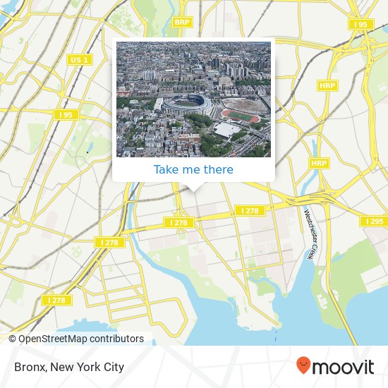 Mapa de Bronx, Bronx, NY 10472, USA