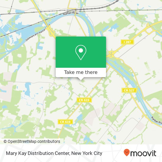 Mapa de Mary Kay Distribution Center, 160 Pierce St