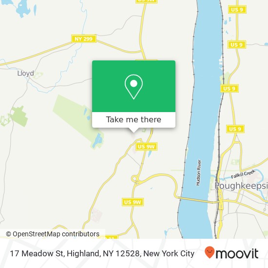 17 Meadow St, Highland, NY 12528 map