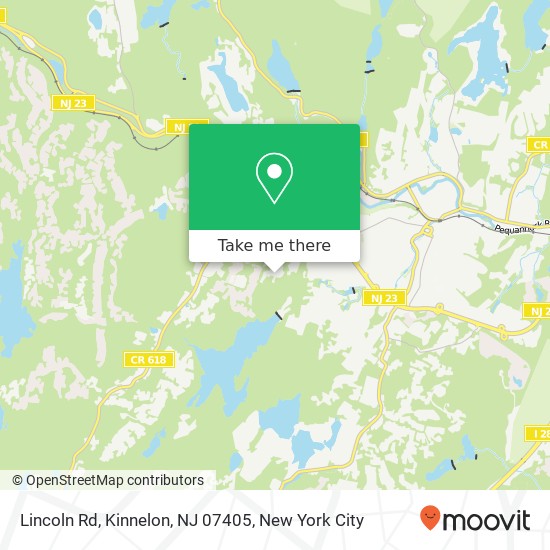 Lincoln Rd, Kinnelon, NJ 07405 map