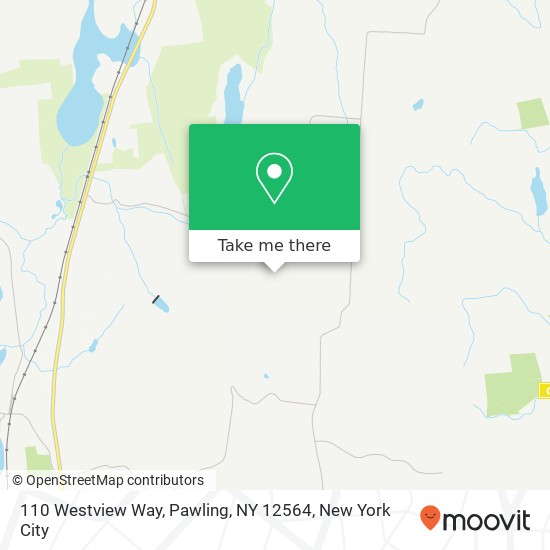 110 Westview Way, Pawling, NY 12564 map