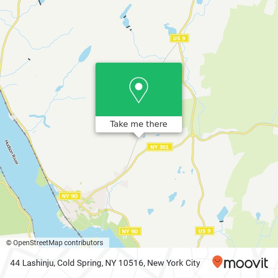 44 Lashinju, Cold Spring, NY 10516 map