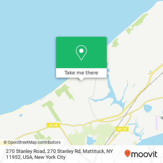 270 Stanley Road, 270 Stanley Rd, Mattituck, NY 11952, USA map