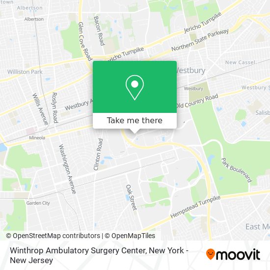 Winthrop Ambulatory Surgery Center map