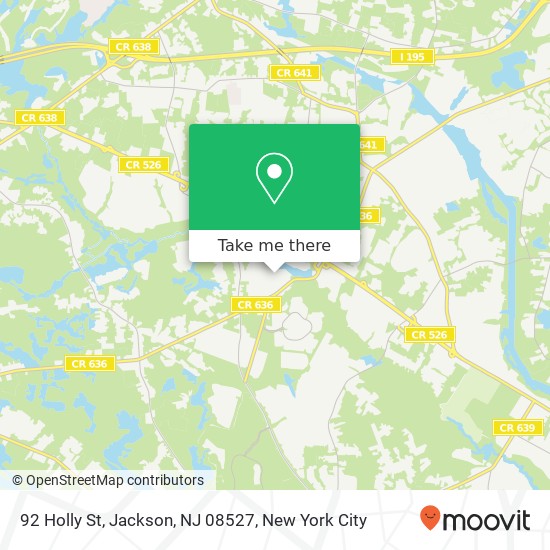 92 Holly St, Jackson, NJ 08527 map