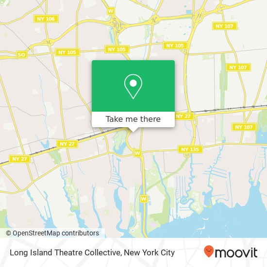 Mapa de Long Island Theatre Collective