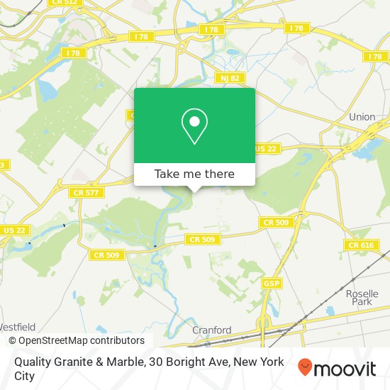 Quality Granite & Marble, 30 Boright Ave map