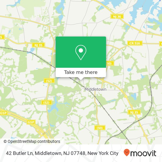 42 Butler Ln, Middletown, NJ 07748 map