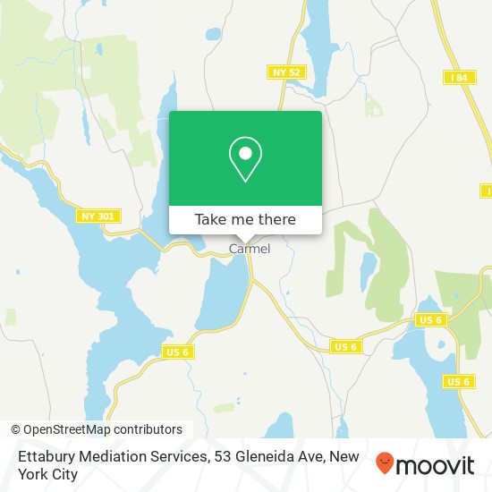 Ettabury Mediation Services, 53 Gleneida Ave map