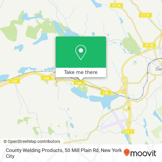 Mapa de County Welding Products, 50 Mill Plain Rd