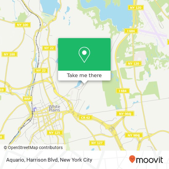 Aquario, Harrison Blvd map