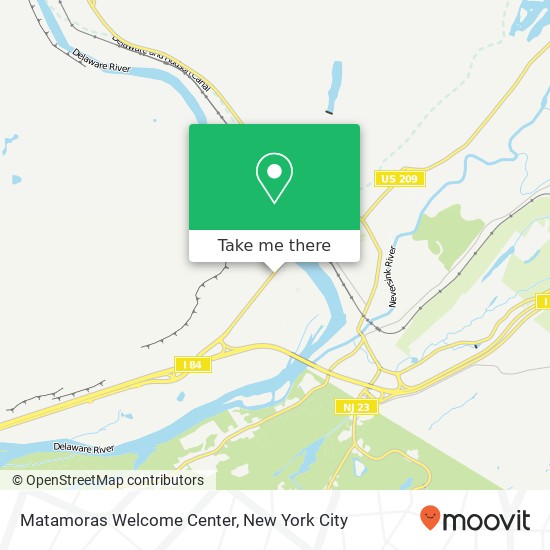 Mapa de Matamoras Welcome Center