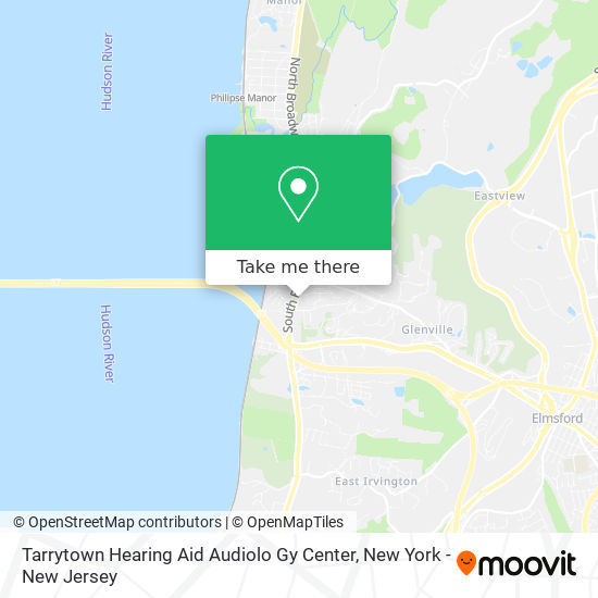 Tarrytown Hearing Aid Audiolo Gy Center map