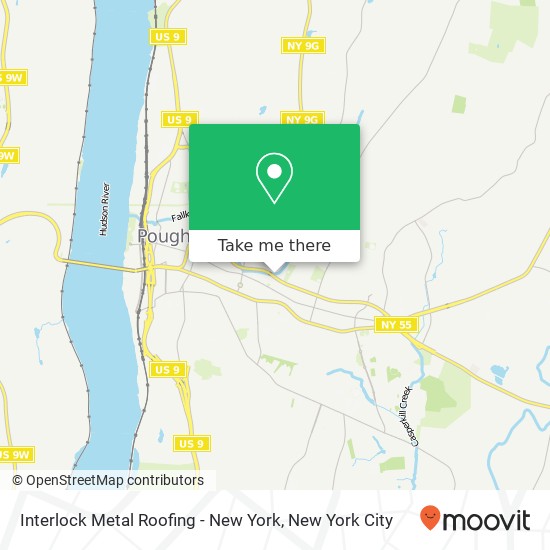 Mapa de Interlock Metal Roofing - New York