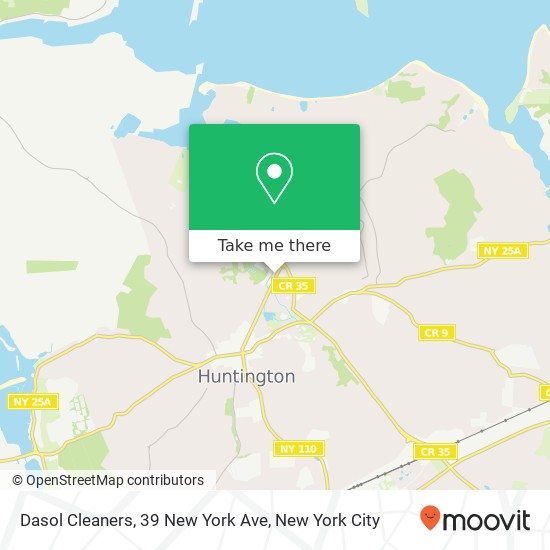 Mapa de Dasol Cleaners, 39 New York Ave