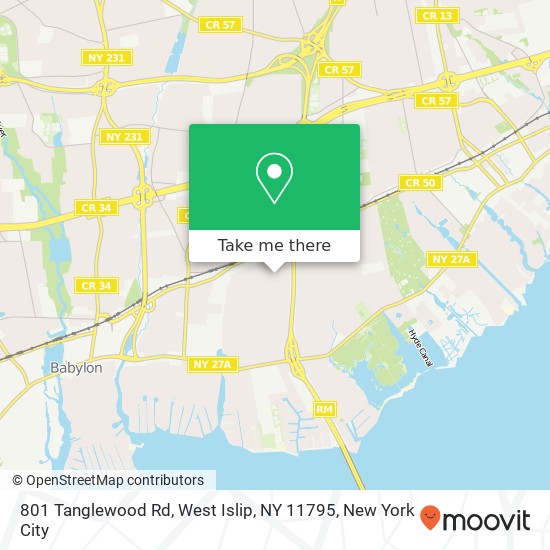 801 Tanglewood Rd, West Islip, NY 11795 map