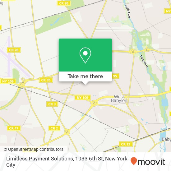 Mapa de Limitless Payment Solutions, 1033 6th St