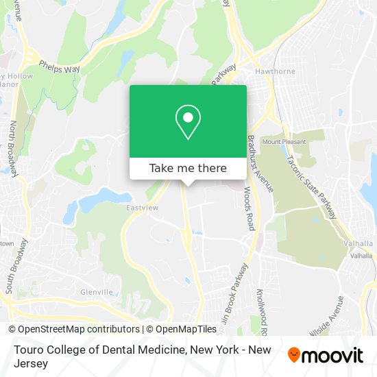 Touro College of Dental Medicine map