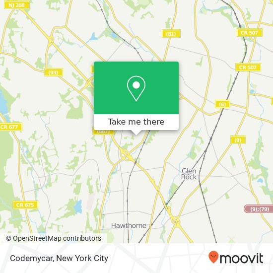 Codemycar map